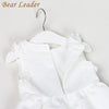 Bear Leader Girls Dress 2017 New Summer Style Baby Girls Dresses Sleeveless Lace Cartoon Cat Printing for Princess Dress 3-8year - ilovealma