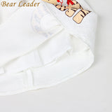 Bear Leader Girls Dress 2017 New Summer Style Baby Girls Dresses Sleeveless Lace Cartoon Cat Printing for Princess Dress 3-8year - ilovealma