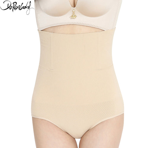 DeRuiLaDy Summer Postnatal Body Shaper High Waist Belly Slimming Pants Comfortable Fabric Waist Control Panties Slimming Shaper