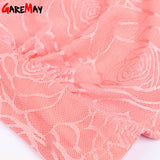 Sleveless Rhinestone Rose Pattern