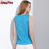 Sleveless Rhinestone Rose Pattern