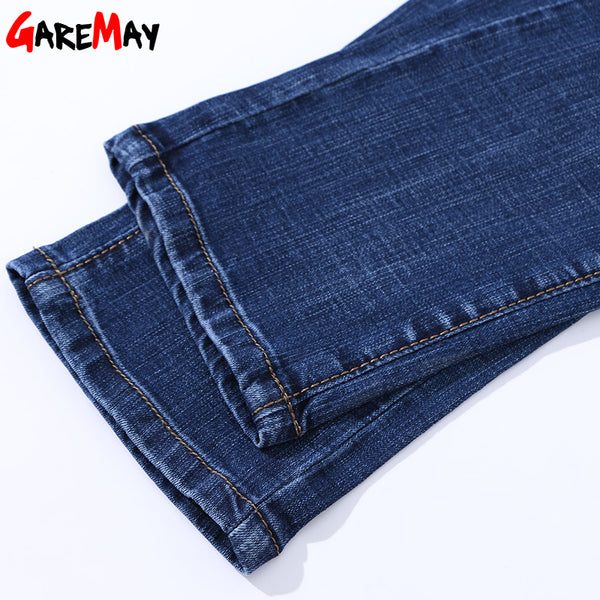 Denim Elastoc Pencil Waist Jeans