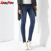 Denim Elastoc Pencil Waist Jeans