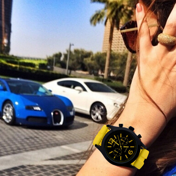 SINOBI Women's Sporty Hip Hop Watch