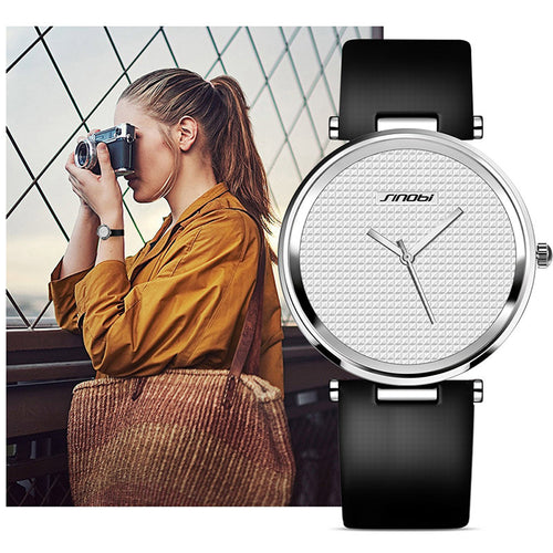 SINOBI Montres Femme Luxury Female Dress Quartz Watch