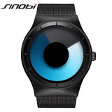SINOBI Cool Blue Ocean Quartz Watch