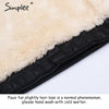 Simplee Fashion fur collar basic jacket coat outerwear coats Streetwear black faux leather coat female PU leather jacket women