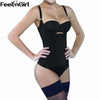 Women Tummy Control Underbust Slimming Body Shaper Underwear Shapewear Latex Waist Trainer Cincher Firm Bodysuits Trainer