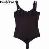 Women Tummy Control Underbust Slimming Body Shaper Underwear Shapewear Latex Waist Trainer Cincher Firm Bodysuits Trainer