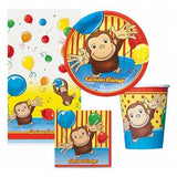 Curious George Party Pack for 8 - ilovealma