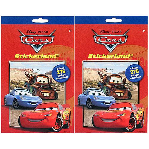 Disney Pixar Cars Stikerland Pad [2-Pack]