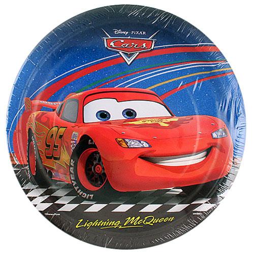 Disney Pixar Cars 2 Dinner Plates [8 Per Pack]