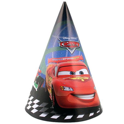 Disney Pixar Cars 2 Party Hats [8 Per Pack]