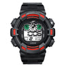 Waterproof Luminous display Mens LED Digital Date Alarm Waterproof Rubber Sports Army Watch Wristwatch Water Resistant #YYW