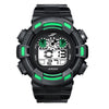 Waterproof Luminous display Mens LED Digital Date Alarm Waterproof Rubber Sports Army Watch Wristwatch Water Resistant #YYW