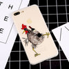 Cartoon Rooster Case For iPhone Models - ilovealma