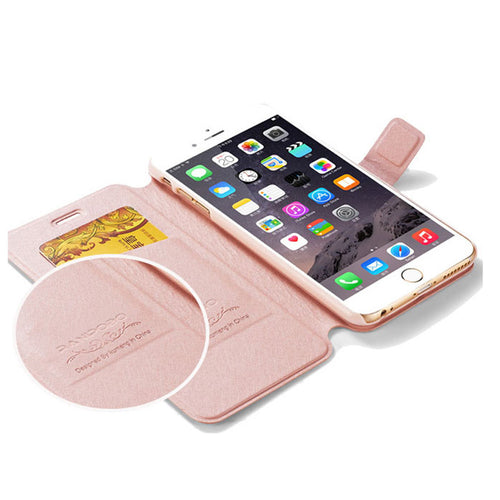 Butterfly Flip Leather iPhone Case - ilovealma