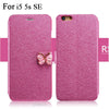 Butterfly Flip Leather iPhone Case - ilovealma