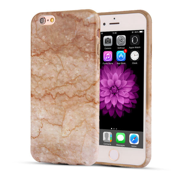 6 6s Hot Selling Fashion Marble Stone Back Cover Soft TPU Phone Case for iPhone 5 5s SE 6 6S / Plus Coque Ultra thin Smooth Case - ilovealma