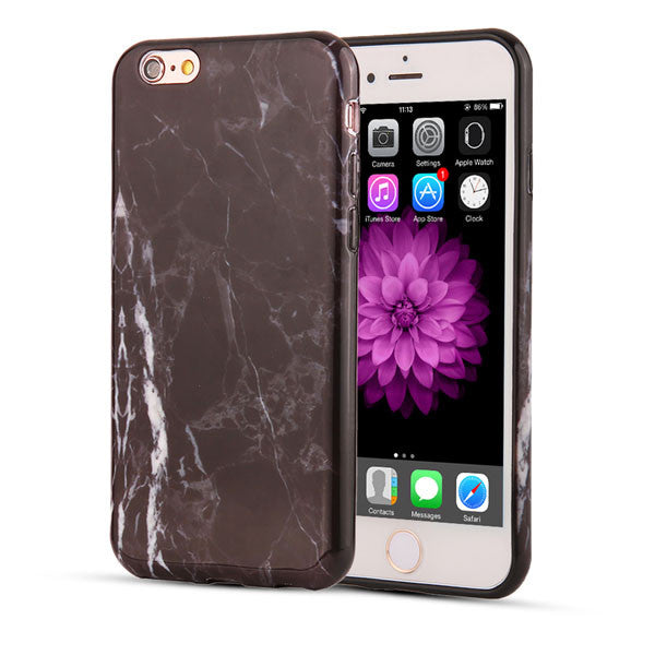 6 6s Hot Selling Fashion Marble Stone Back Cover Soft TPU Phone Case for iPhone 5 5s SE 6 6S / Plus Coque Ultra thin Smooth Case - ilovealma