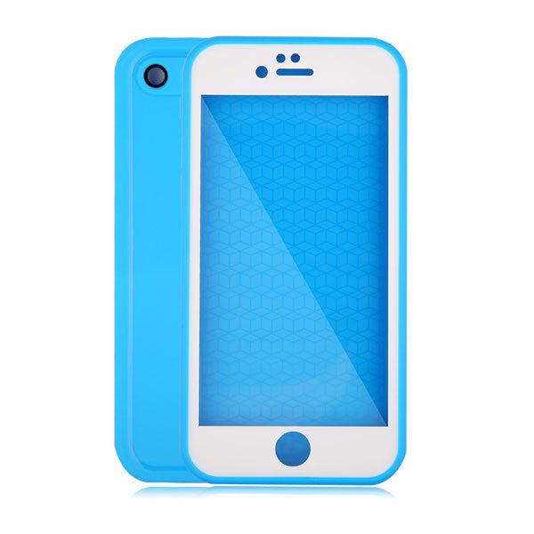Waterproof Schookproof Case For Iphone 7 7 Plus Armor Luxury Hybrid Rubber Soft Silicon TPU Touch Phone Cases Back Cover Funda