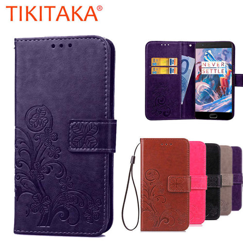 Coque For Oneplus 3 Case Luxury Wallet Flip Cover Protective Shell For One plus 3 onePlus 3T Oneplus 3 three Phone Bags Fundas - ilovealma