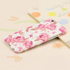 3D Embossed Matte 360 Full Body Protection Case For iPhone 6 6s Plus Cover Fashion Flower Frosted Funda Shell + Tempered Glass - ilovealma