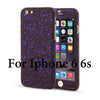 3D Stars 360 Case For iPhone 5 5s SE 6 6S 7 Plus Ultra Slim Hard Frosted Full Body Cover Coverage Of 360 Degree Clear Glass Film - ilovealma