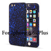3D Stars 360 Case For iPhone 5 5s SE 6 6S 7 Plus Ultra Slim Hard Frosted Full Body Cover Coverage Of 360 Degree Clear Glass Film - ilovealma