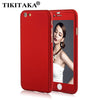 5 5s 360 Degree Full Coverage Coque Phone Cases for Apple iPhone 5 5s SE Hard PC Front Case Clear Screen Film Protective Cover - ilovealma