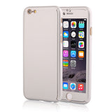 6 6s 7 Plus 360 Case Full Body Coque Phone Cases for iPhone 5 5s SE 6 6S 7 Plus Hard PC Protective Cover Free Clear Screen Film - ilovealma
