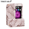 6 6s Fashion Marble Stone Image Painted Phone Cases For iPhone 7 6 6s Plus SE 5 5s Case Capa Soft TPU Silicone Back Cover Funda - ilovealma
