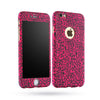 6 6s Floral 360 Case For Iphone 5 5s SE 6 6s Plus Fashion Flower Floral Leopard Full Coverage Front Case Back Cover + Glass Film - ilovealma