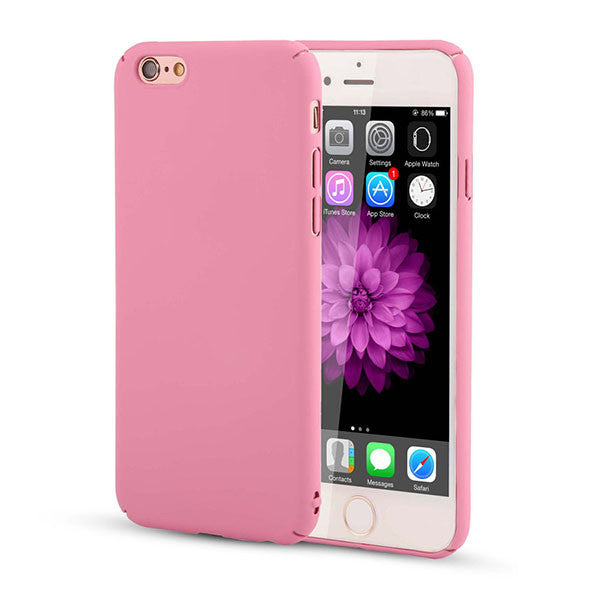 6 6s Top Quality Ultra thin Painted Armor Case For Iphone 5 5s SE 6 6s Plus Funda Hard PC Slim Back Cover Full Body Proterctor - ilovealma
