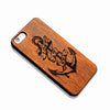 6 s Retro Nature Embossed Wood Phone Cases For iPhone 5 5s SE 6 6s Plus Funda Novel Carving Wooden Case PC Cover Hard Shell Capa - ilovealma