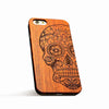 6 s Retro Nature Embossed Wood Phone Cases For iPhone 5 5s SE 6 6s Plus Funda Novel Carving Wooden Case PC Cover Hard Shell Capa - ilovealma