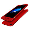 7 Case 360 Degree Coverage Cases For iphone 7 7 Plus Funda Luxury Hard PC Ultra Thin Full Protective Shell Back Cover Capa Coque - ilovealma