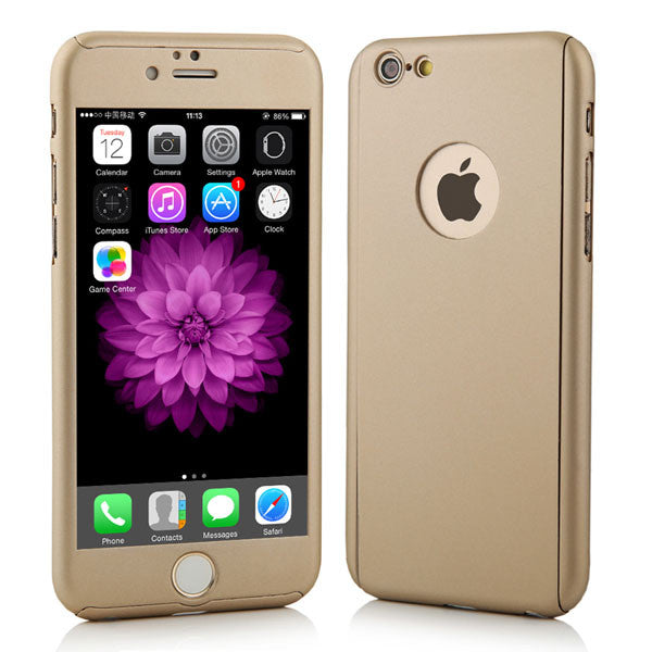 7 Plus 360 Case Full Body Protection Phone Cases For iPhone 7 7 Plus Armor 3 in 1 Hard Back Cover Funda Free Glass Screen Film - ilovealma