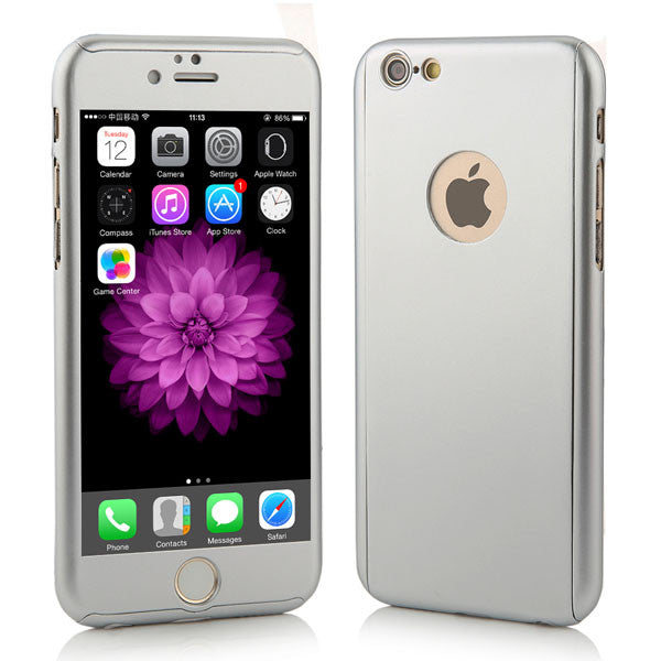7 Plus 360 Case Full Body Protection Phone Cases For iPhone 7 7 Plus Armor 3 in 1 Hard Back Cover Funda Free Glass Screen Film - ilovealma
