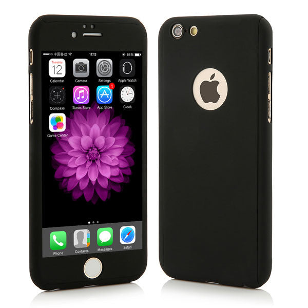7 Plus 360 Case Full Body Protection Phone Cases For iPhone 7 7 Plus Armor 3 in 1 Hard Back Cover Funda Free Glass Screen Film - ilovealma