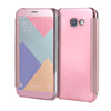 A5 A7 Case PC View Windows Ultra Thin Flip Case Luxury Plating Mirror Cover Bag For Samsung Galaxy J3 J5 J7 Fundas Phone Cases - ilovealma