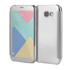 A5 A7 Case PC View Windows Ultra Thin Flip Case Luxury Plating Mirror Cover Bag For Samsung Galaxy J3 J5 J7 Fundas Phone Cases - ilovealma