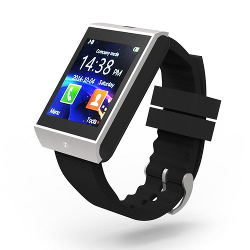 Bluetooth Smart Watch Wrist Clock Sync Notifier Support SMI TF for iphone Android Samsung S5/S6/Note2/3 Smartphones Smartwatch - ilovealma
