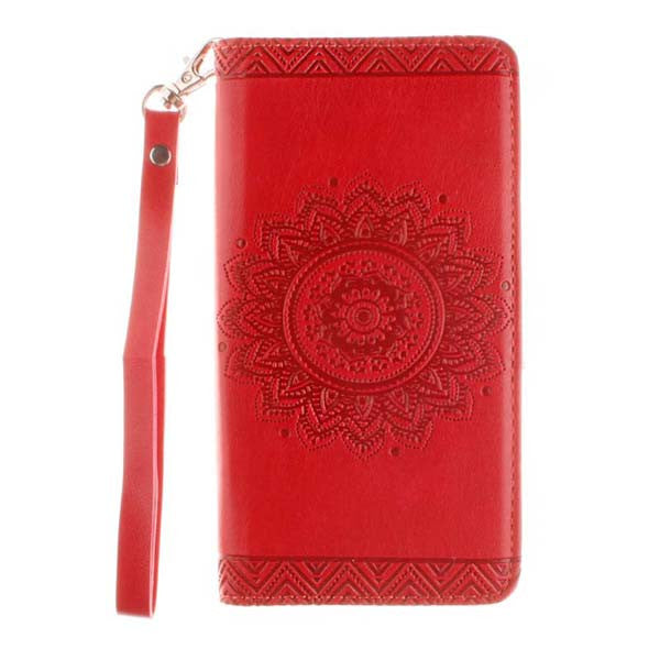 Case Coque For Samsung Galaxy S8 Plus S5 S6 S7 Edge J3 J5 2016 A3 A5 C5 Back Cover Datura flower Leather Flip Wallet Case Fundas - ilovealma