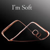 Clear Coque Fundas Plating TPU Case For Samsung Galaxy S6 S7 Edge Plus Note 7 5 S5 S4 J7 J5 J3 A3 A5 A7 2016 Soft GEL Caso Cover - ilovealma