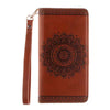 Coque For Huawei P8 Lite Phone Cases Datura Flowers Floral Book Flip 3D Relief Leather Case For Huawei P8 P9 Lite P9 Plus Cover - ilovealma