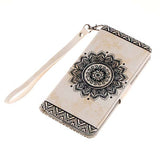 Coque For Google Pixel XL Case Luxury Retro Mandala flowers Leather Flip Phone Bags For Google Pixel 5'' / Pixel XL 5.5