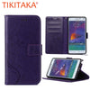 Fashion Phone Cases For Samsung Galaxy Core 2 G355H SM-G355H fundas Retro PU Leather + Soft Silicon Wallet Flip Cover Capa Coque