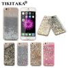 Hot! Bling Colorful Dynamic Liquid Glitter Sand Quicksand Star Hard Back Cover Clear Case For Iphone 5 5s SE 6 6s 6 Plus 6s Plus