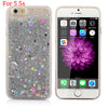 Hot! Bling Colorful Dynamic Liquid Glitter Sand Quicksand Star Hard Back Cover Clear Case For Iphone 5 5s SE 6 6s 6 Plus 6s Plus